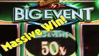 **HUGE WIN 50X BIG EVENT!!!** Wizard of Oz Slot Machines!