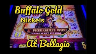 5c BUFFALO  GOLD ️ at Bellagio !