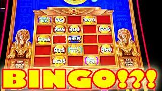 THIS NEW SLOT MACHINE HAS A BINGO CARD!! -- New Casino Game Bonus Video