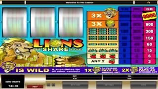 Lions Share  free slots machine game preview by Slotozilla.com