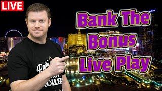 Live Casino Slots with BOD  Bank The Bonus Action from The Cosmopolitan of Las Vegas