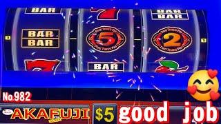 Good Job Mustang Money 2 Slot & Bonus Times Slot High Limit Room @San Manuel Casino 赤富士スロット 高額ルームにて