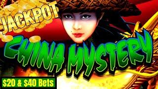 High Limit CHINA MYSTERY Slot Machine  HANDPAY JACKPOT ! High Limit Quick Hit Slot Machine