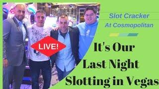 LIVE! Final Night Playing Slots In Vegas