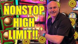 Sound The Alarm!  Nonstop JACKPOTS on HIGH LIMIT VGT Slots!