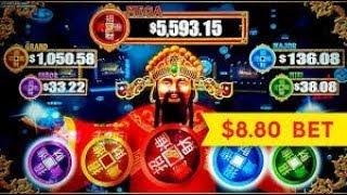 $8.80 bet BIG WIN WMS Reel Riches High Class slot machine pokie  free spin bonus