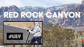 Riding E-Scooters thru Red Rock Canyon