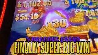 FINALLY SUPER BIG WIN5 DRAGONS GRAND Slot machineSweet Dragons ! 彡 栗スロット/カジノ