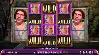 THE PRINCESS BRIDE: STORMING THE CASTLE Video Slot Casino Game with a FREE SPIN  BONUS