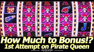 Pirate Queen Slot Machine at Yaamava Casino - How Much Does It Take for the Hold and Spin Bonus?