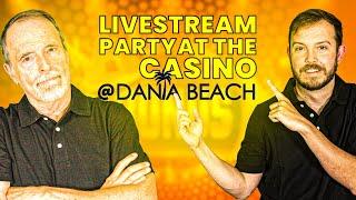 Livestream Monday from  the  Casino at Dania Beach • The Jackpot Gents