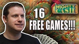 Mighty Cash Rising Dragon - Free Games + Lock Feature w/ Bonus Raja Jackpot - Brian of Denver Slots