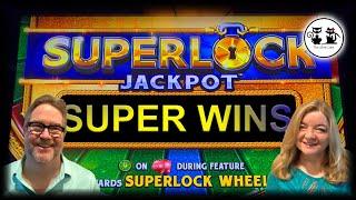 SUPER WINS ON SUPERLOCK JACKPOT PIGGY BANKIN'