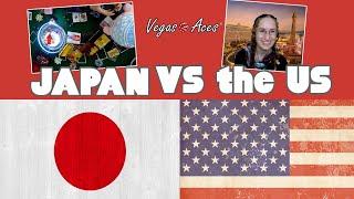 Dealing Casino Games in Japan vs US