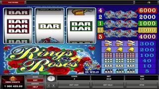 Rings and Roses  free slots machine game preview by Slotozilla.com