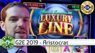 Cash Express Luxury Line, Slot Machine Preview #G2E2019 Aristocrat