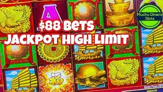 88 FORTUNES HIGH LIMIT SLOT/ I GOT FREE GAMES AND WON A HUGE JACKPOT/ HIGH LIMIT SLOT PLAY