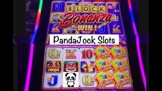 Free play winning on Spin it Grand and Block Bonanza Rio at the Cosmo!