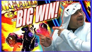 SPOOKY BIG WIN!  Buffalo Gold Slot Live Play and Bonus Wins! | Slot Traveler