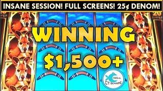BETTER THAN A JACKPOT! Dollaroo Slot Machine  HUGE WINS! INSANE SESSION!