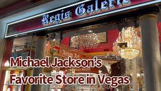 Michael Jackson's FAVORITE STORE  in the Venetian Las Vegas: He Dropped Big Money at Regis Galerie