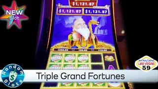️ New - Triple Grand Fortunes Slot Machine Bonus