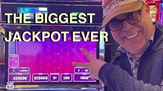 THE BIGGEST JACKPOT OF OUR LIVES!! CAUGHT LIVE AT CHOCTAW #choctaw #vgt #slots #casino