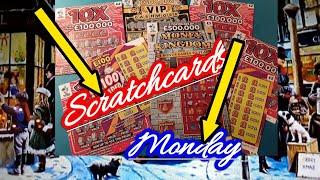 Scratchcards Monday..Money Kingdom..10X Cash..£100 Loaded..Lucky Numbers