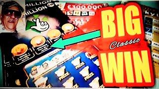 SHOCK "BIG"  WINNER.. CLASSIC GAME."LUCKY LINES"."CASHWORD"..MILLIONAIRE 7s..BIG DADDY SCRATCHCARDS