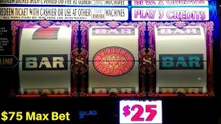 High Limit TOP DOLLAR Slot Machine HANDPAY JACKPOT -$75 Max Bet| Live Slot Play In HIGH LIMIT ROOM