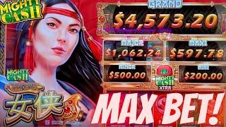 Mighty Cash Slot Machine Max Bet Bonus & Live Slot Play | SE-5 | EP-7