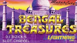 •️LIGHTNING LINK •️ •Bengal Treasures Slot Machine • ALL BONUSES • MOTORCITY CASINO DETROIT, MI •