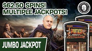 Before The Tripod  $62.50 Spins on Spartacus Slays Multiple Jackpots