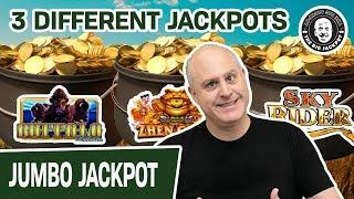 1️⃣2️⃣3️⃣ Different Slot Machine JACKPOTS  with $75 SPINS!