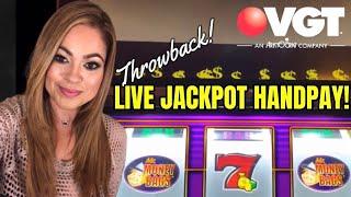 VGT MR. MONEY BAGS  JACKPOT HANDPAY ON MY THROWBACK THURSDAY AT CHOCTAW IN GRANT, OK!