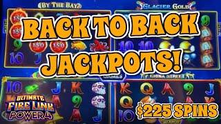 TO GOOD TO BE TRUE!  BACK 2 BACK BONUS ON HIGH LIMIT $225 SPINS!!!