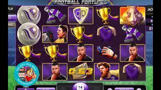 [FOOTBALL FORTUNES  SLOT MACHINE GAMEPLAY BY RTG]   "PLAY SLOTS 4 REAL MONEY"