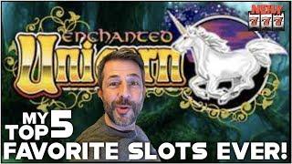 MY TOP 5 FAVORITE SLOT MACHINES TO PLAY!