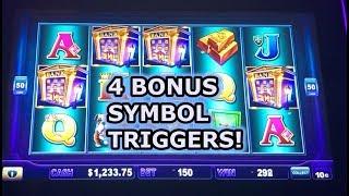 4 BONUS SYMBOL WINS ON LOCK IT LINK.
