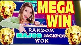 AWESOME!! MAX BET BUFFALO GOLD MEGA WIN - RANDOM JACKPOT on Dragon Link slot and MORE WINS!!