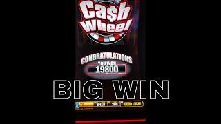 BIG WIN Triple Cash Wheel Quick Hits Slot Machine Bonus Win !!!!  Max Bet