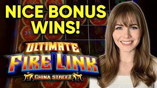 Great Run Of BONUSES! Ultimate Firelink Slot Machine! Nice Win!