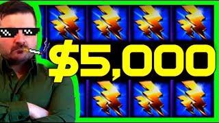 I WON OVER $5,000 USING THIS BETTING METHOD!  How To Win On HIGH LIMIT Slots W/ SDGuy1234