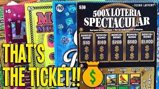 That's THE TICKET  NEW Store NEW Luck! $50 500X Loteria  $120 TEXAS Lottery Scratch Offs