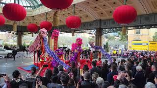 Lunar New Year 2022 Lion Dance at Bellagio Las Vegas