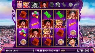 WILLY WONKA & THE CHOCOLATE FACTORY Video Slot Casino Game with a WONKAVATOR FREE SIN BONUS