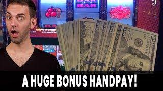 HUGE. BONUS. HANDPAY.   Double Top Dollar Is WHERE IT'S AT! #AD
