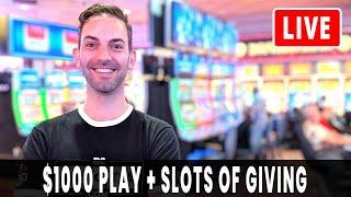 $1000 Play + SLOTS of Fun!  Brian Christopher Slots at San Manuel