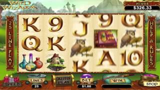 Wild Wizards online slot by RTG video preview