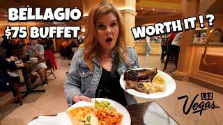 I Tried Bellagio's $75 All You Can Eat Dinner Buffet in Las Vegas...